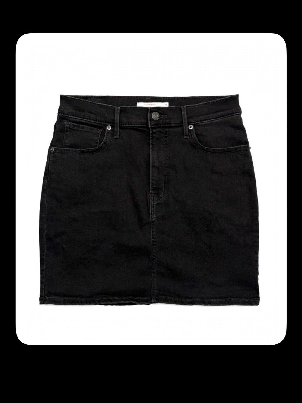 Jupe en denim noir Levi’s Mile High Skirt - Size 28 / W28